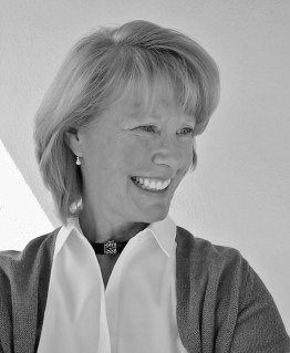 black and white author photo Darby Karchut 2019